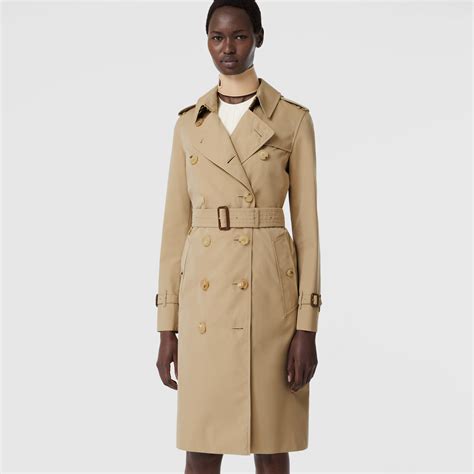 burberry 80171541|Burberry KENSINGTON CU 80171541 Women's Trench Coat, .